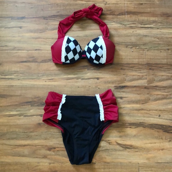 Disney Other - Disney Queen of Hearts Bikini